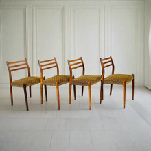 Load image into Gallery viewer, 4 x Niels O. Møller Rosewood Dining Chairs Model 78 from J.L. Møller Möbelfabrik, Denmark 1962
