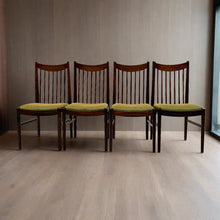 Load image into Gallery viewer, 4 X Model 422 Rosewood Dining Chairs by Arne Vodder for Sibast, Denmark 1960s
