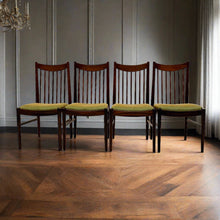 Load image into Gallery viewer, 4 X Model 422 Rosewood Dining Chairs by Arne Vodder for Sibast, Denmark 1960s

