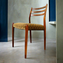 Load image into Gallery viewer, 4 x Niels O. Møller Rosewood Dining Chairs Model 78 from J.L. Møller Möbelfabrik, Denmark 1962
