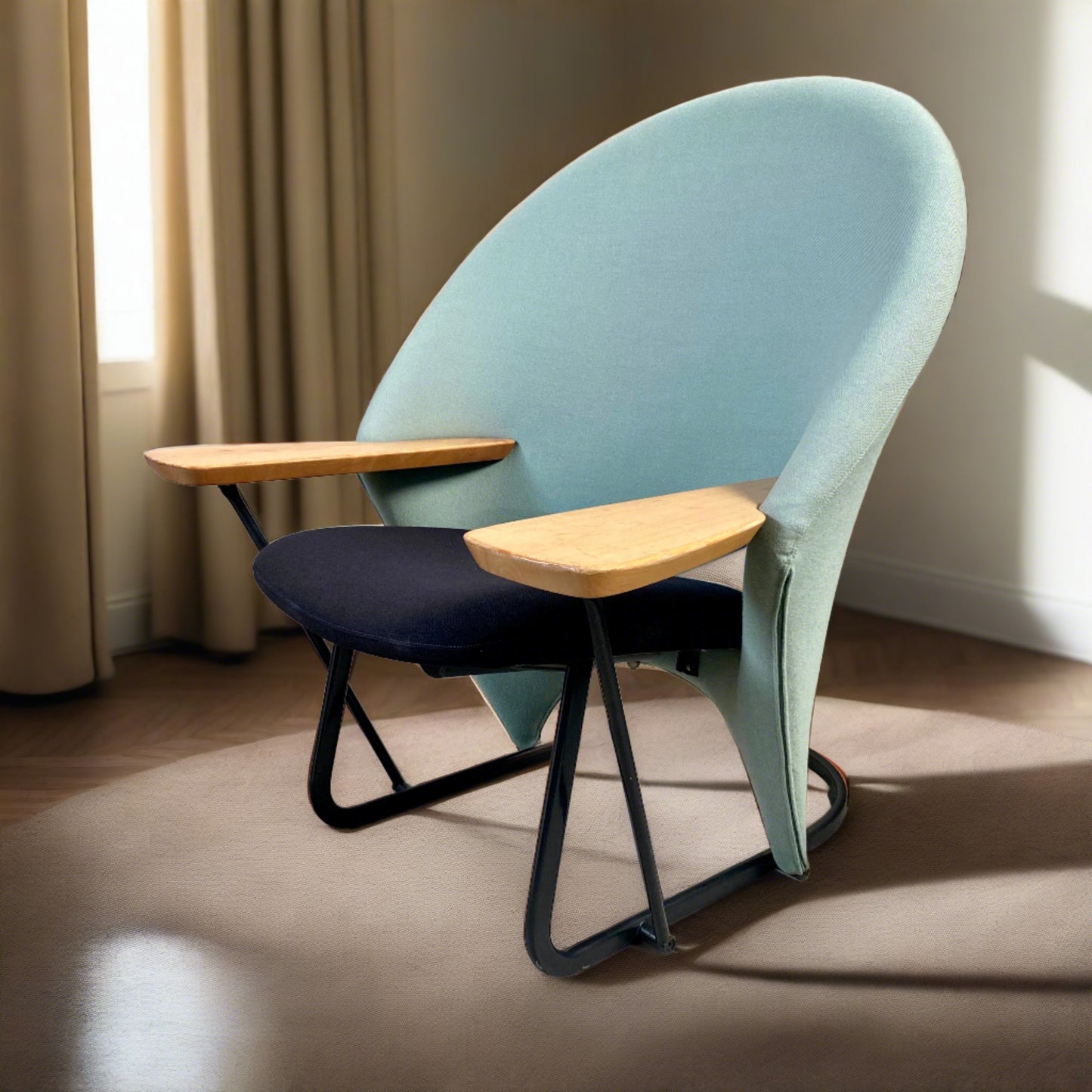 Lounge Chair von Floris Van Den Broecke für Artifort, Niederlande 1980