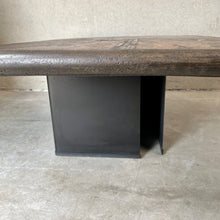 Load image into Gallery viewer, Brutalist Rectangular Slate Stone Agate Coffee Table by Paul Kingma 1989
