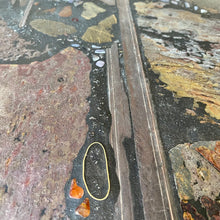 Load image into Gallery viewer, Brutalist Rectangular Slate Stone Agate Coffee Table by Paul Kingma 1989

