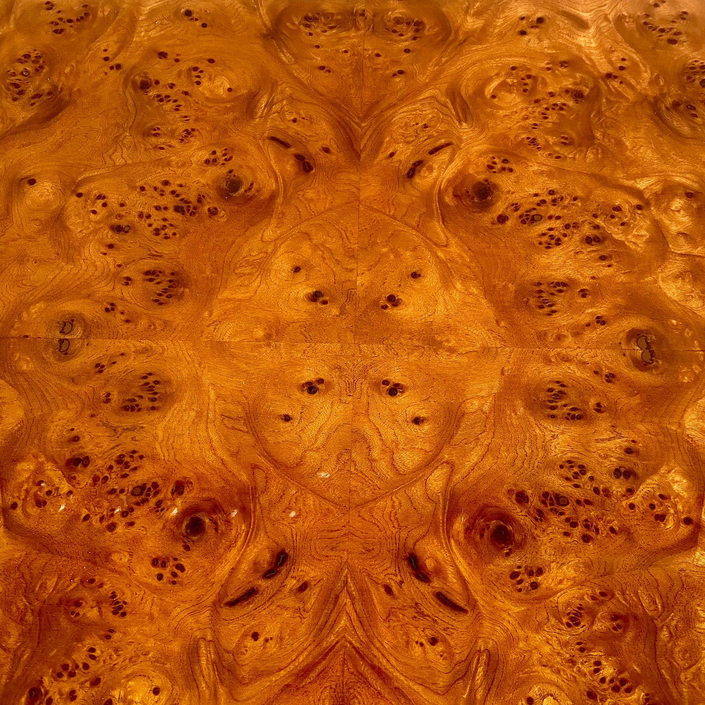 Buffet en loupe de bruyère par Guerini Emilio pour Gdm Design, Italie 1980