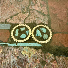Load image into Gallery viewer, Brutalist Round Slate Stone Coffee Table by Sculptor Paul Kingma, Netherlands 1982
