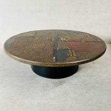 Load image into Gallery viewer, Brutalist Round Coffee Table by Sculptor Paul Kingma, Netherlands 1985
