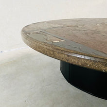 Load image into Gallery viewer, Brutalist Round Coffee Table by Sculptor Paul Kingma, Netherlands 1985
