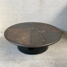 Load image into Gallery viewer, Brutalist Round Coffee Table by Sculptor Paul Kingma, Netherlands 1987
