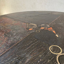 Load image into Gallery viewer, Brutalist Round Coffee Table by Sculptor Paul Kingma, Netherlands 1987
