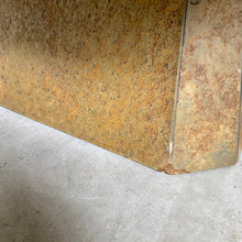 Load image into Gallery viewer, Brutalist Slate Stone Brass Coffee Table by Studio Stam, 1980
