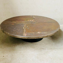 Load image into Gallery viewer, Brutalist Round Coffee Table by Sculptor Paul Kingma, Netherlands 1985
