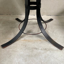 Load image into Gallery viewer, Brutalist Round Dining Table With Agate and Cast Iron Base by Paul Kingma 1980
