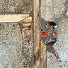 Load image into Gallery viewer, Brutalist Rectangular Slate Stone Ammonite Coffee Table Paul Kingma Netherlands 1996
