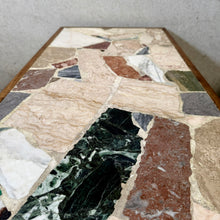 Load image into Gallery viewer, Brutalist Rectangular Terrazzo Coffee Table
