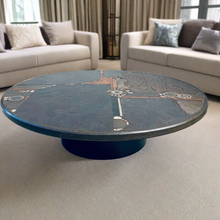 Load image into Gallery viewer, Brutalist Round Coffee Table by Sculptor Paul Kingma, Netherlands 1984
