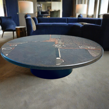 Load image into Gallery viewer, Brutalist Round Coffee Table by Sculptor Paul Kingma, Netherlands 1984

