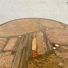 Load image into Gallery viewer, Brutalist Oval Coffee Table by Sculptor Paul Kingma Dutch Design Netherlands
