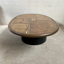 Load image into Gallery viewer, Brutalist Oval Coffee Table by Sculptor Paul Kingma Dutch Design Netherlands
