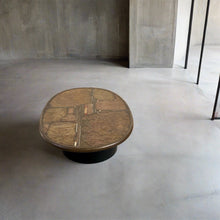 Load image into Gallery viewer, Brutalist Oval Coffee Table by Sculptor Paul Kingma Dutch Design Netherlands
