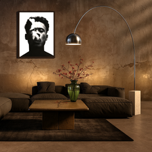 Load image into Gallery viewer, Brutalist Slate Stone Square Coffee Table By Sculptor Paul Kingma
