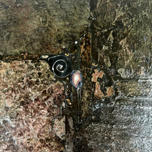 Load image into Gallery viewer, Brutalist Slate Stone Agate Round Coffee Table by Paul Kingma, Netherlands, 1989
