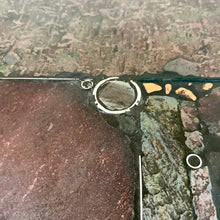 Load image into Gallery viewer, Brutalist Slate Stone Square Coffee Table by Sculpter Paul Kingma 1987
