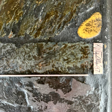 Load image into Gallery viewer, Brutalist Slate Stone Square Coffee Table by Sculpter Paul Kingma 1987
