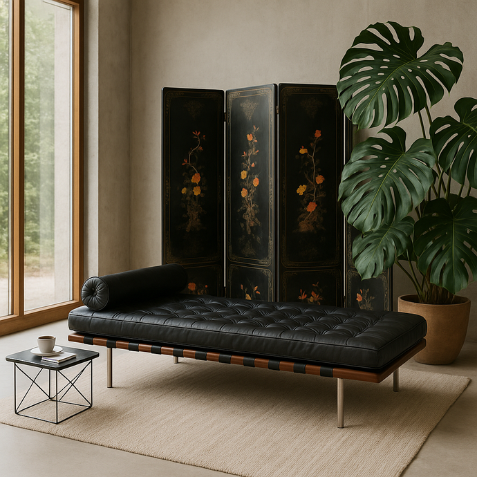 Chinese Black Carved Soapstone Flower Birds 4 Panel Folding Screen Room Divider