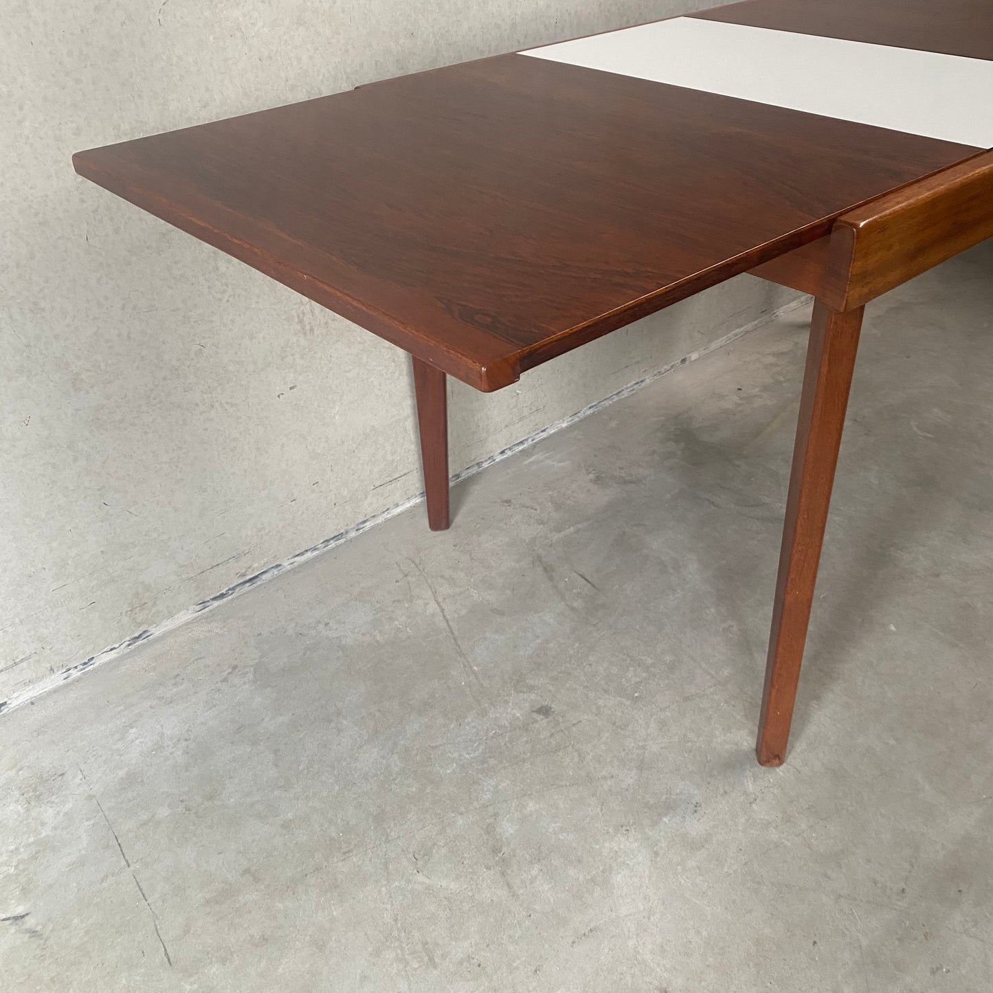 Table de salle à manger extensible en palissandre, design danois, Danemark 1970