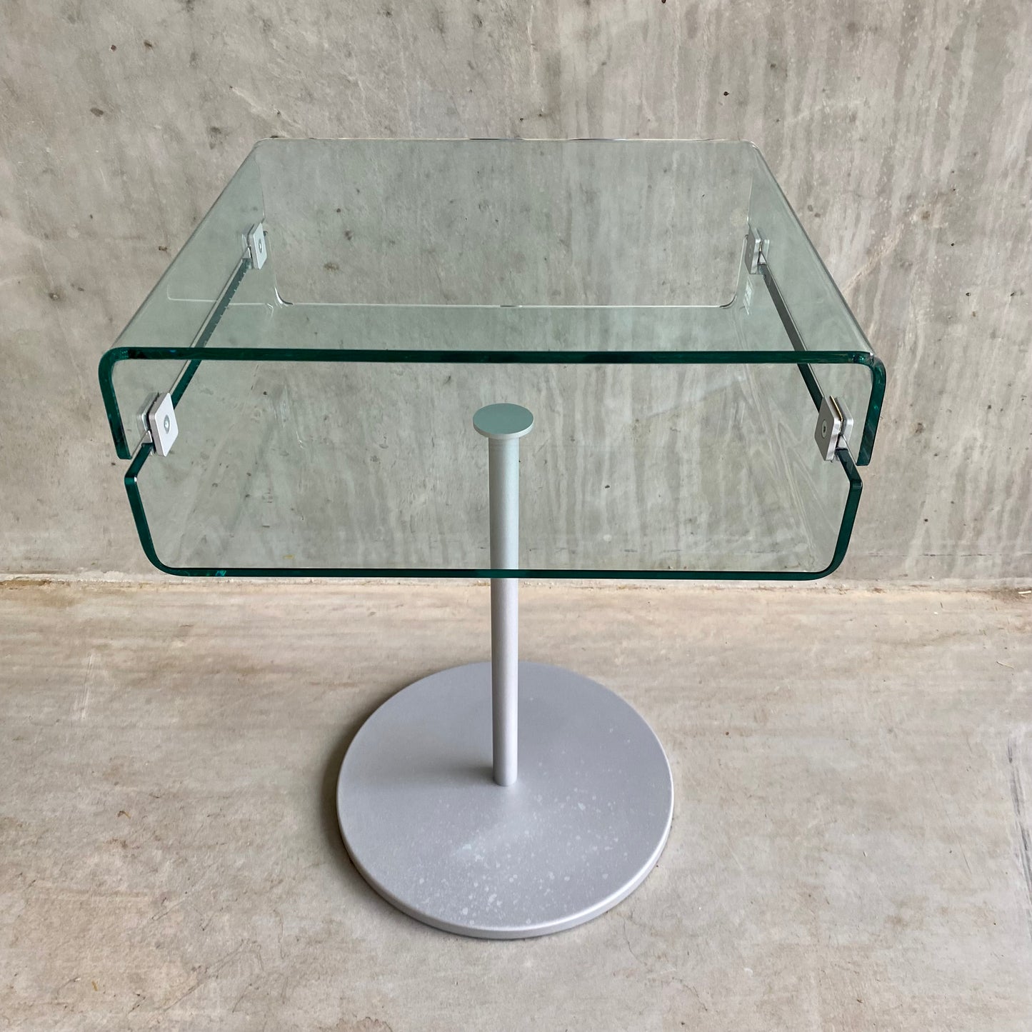 C & C Glasbeistelltisch von Christophe Pillet für Fiam Italia 1980