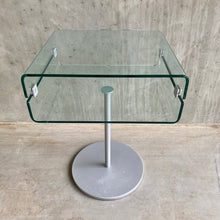 Load image into Gallery viewer, C &amp; C Glass Side Table by Christophe Pillet for Fiam Italia 1980
