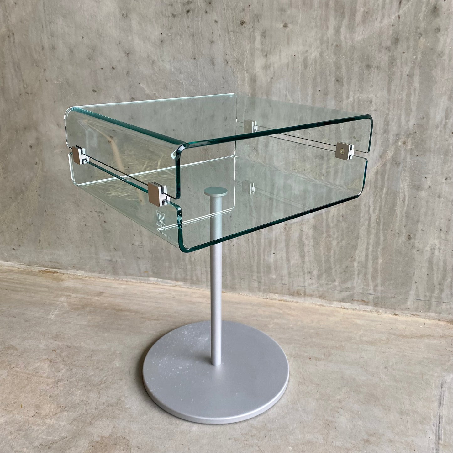 C & C Glasbeistelltisch von Christophe Pillet für Fiam Italia 1980