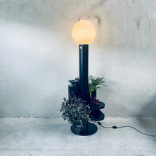 Load image into Gallery viewer, Large Floor Lamp and Plant Stand &quot;Close Encounter&quot; by Kerst Koopman, Netherlands 1980
