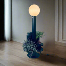 Load image into Gallery viewer, Large Floor Lamp and Plant Stand &quot;Close Encounter&quot; by Kerst Koopman, Netherlands 1980
