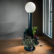 Load image into Gallery viewer, Large Floor Lamp and Plant Stand &quot;Close Encounter&quot; by Kerst Koopman, Netherlands 1980
