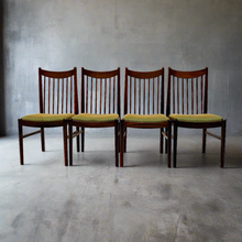 Load image into Gallery viewer, 4 X Model 422 Rosewood Dining Chairs by Arne Vodder for Sibast, Denmark 1960s

