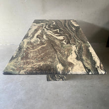 Load image into Gallery viewer, Large Mid-Century Cipollino Ondulato Marble Dining Table, Italy
