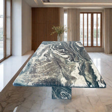 Load image into Gallery viewer, Large Mid-Century Cipollino Ondulato Marble Dining Table, Italy
