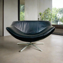 Load image into Gallery viewer, Leather &quot;Gigi&quot; Swivel Chair by Gerard Van Den Berg for Label, Netherlands 1980
