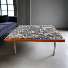 Load image into Gallery viewer, Massive Raw Granito Terrazzo Coffee Table, Italy 1970
