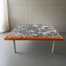Load image into Gallery viewer, Massive Raw Granito Terrazzo Coffee Table, Italy 1970

