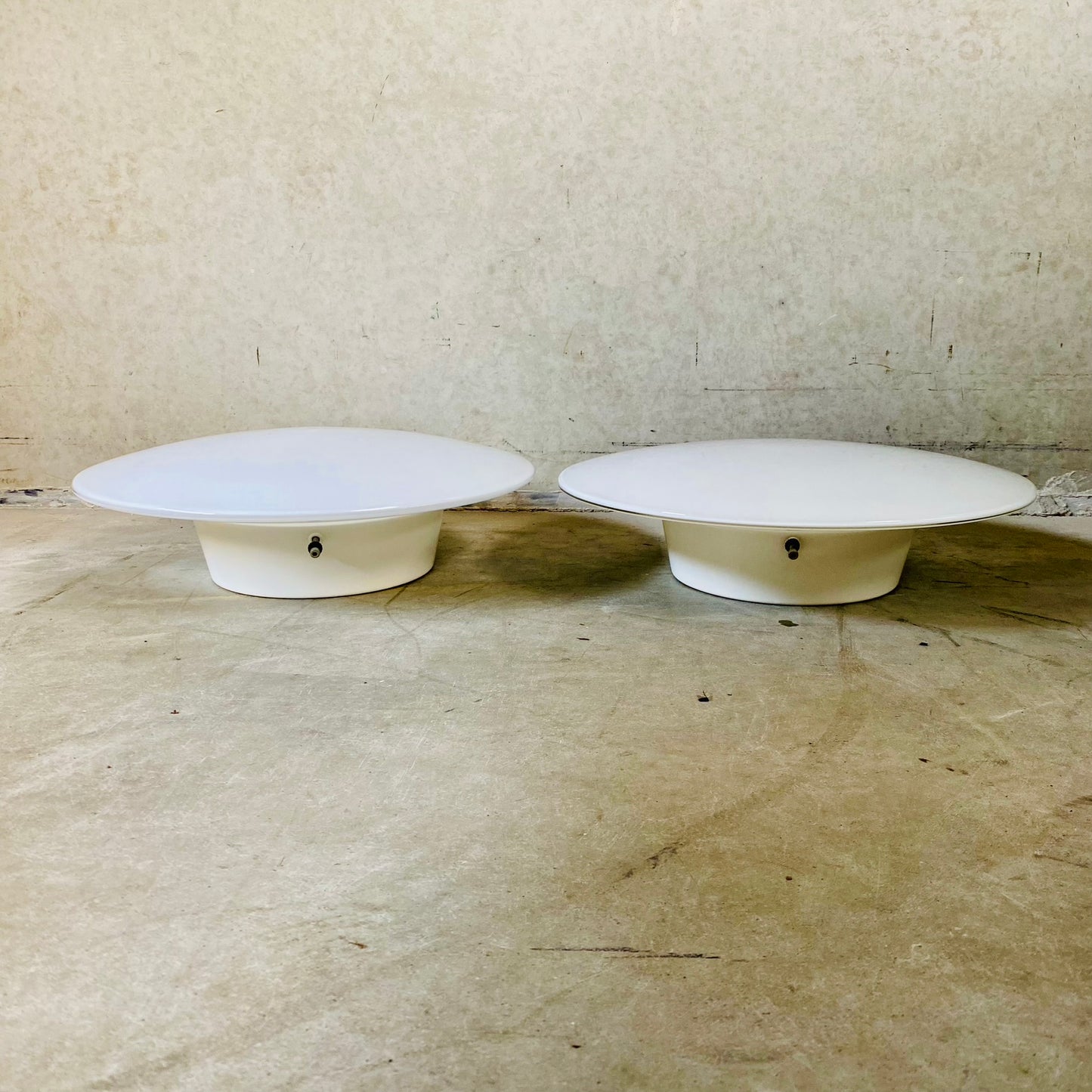 Arne Jacobsen „Eklipta“ Wand- oder Deckenleuchten aus der Mitte des 20. Jahrhunderts, hergestellt von Louis Poulsen, Dänemark, 1970