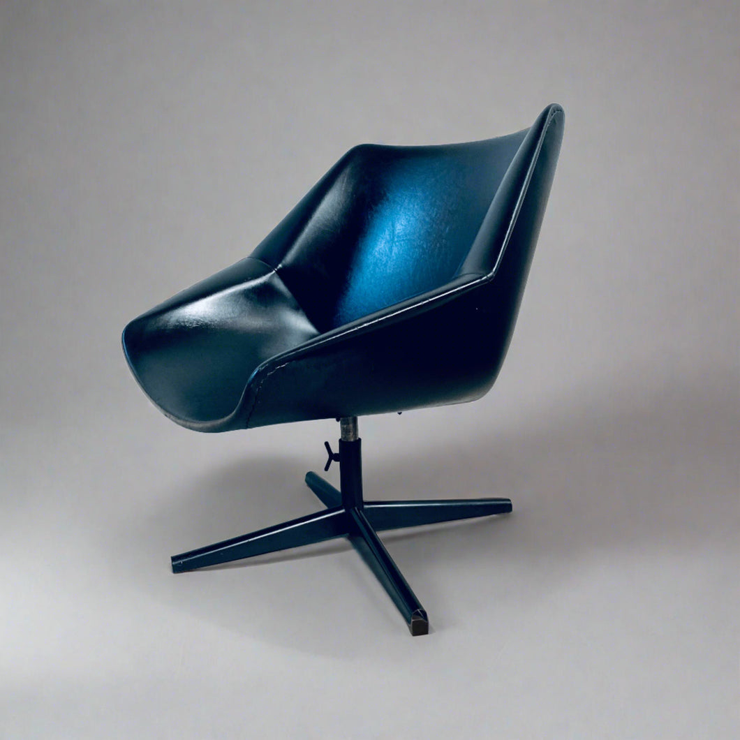 Mid-Century PASTOE FM08 Swiffle Chair by Cees Braakman, Netherlands 1959