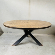 Load image into Gallery viewer, Mid-Century Round Wengé Dining Table by Martin Visser for &#39;T Spectrum, Netherlands 1960
