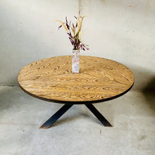 Load image into Gallery viewer, Mid-Century Round Wengé Dining Table by Martin Visser for &#39;T Spectrum, Netherlands 1960
