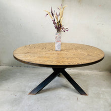 Load image into Gallery viewer, Mid-Century Round Wengé Dining Table by Martin Visser for &#39;T Spectrum, Netherlands 1960
