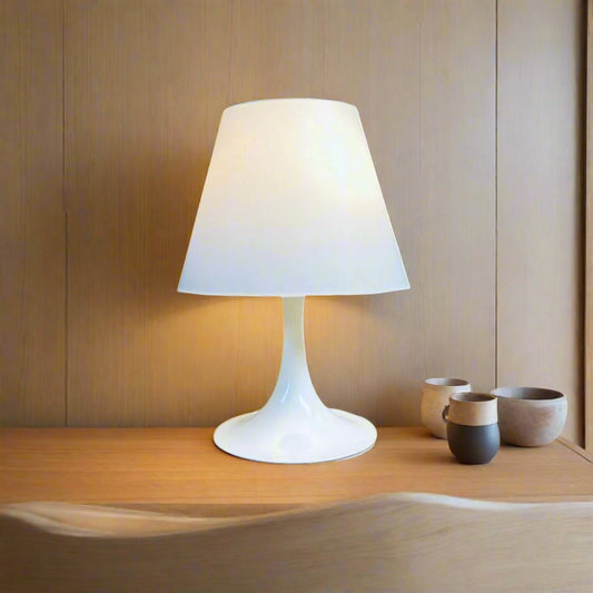 Lampe de table RAAK Amsterdam, modèle Tulipe Blanche, Pays-Bas, années 1960