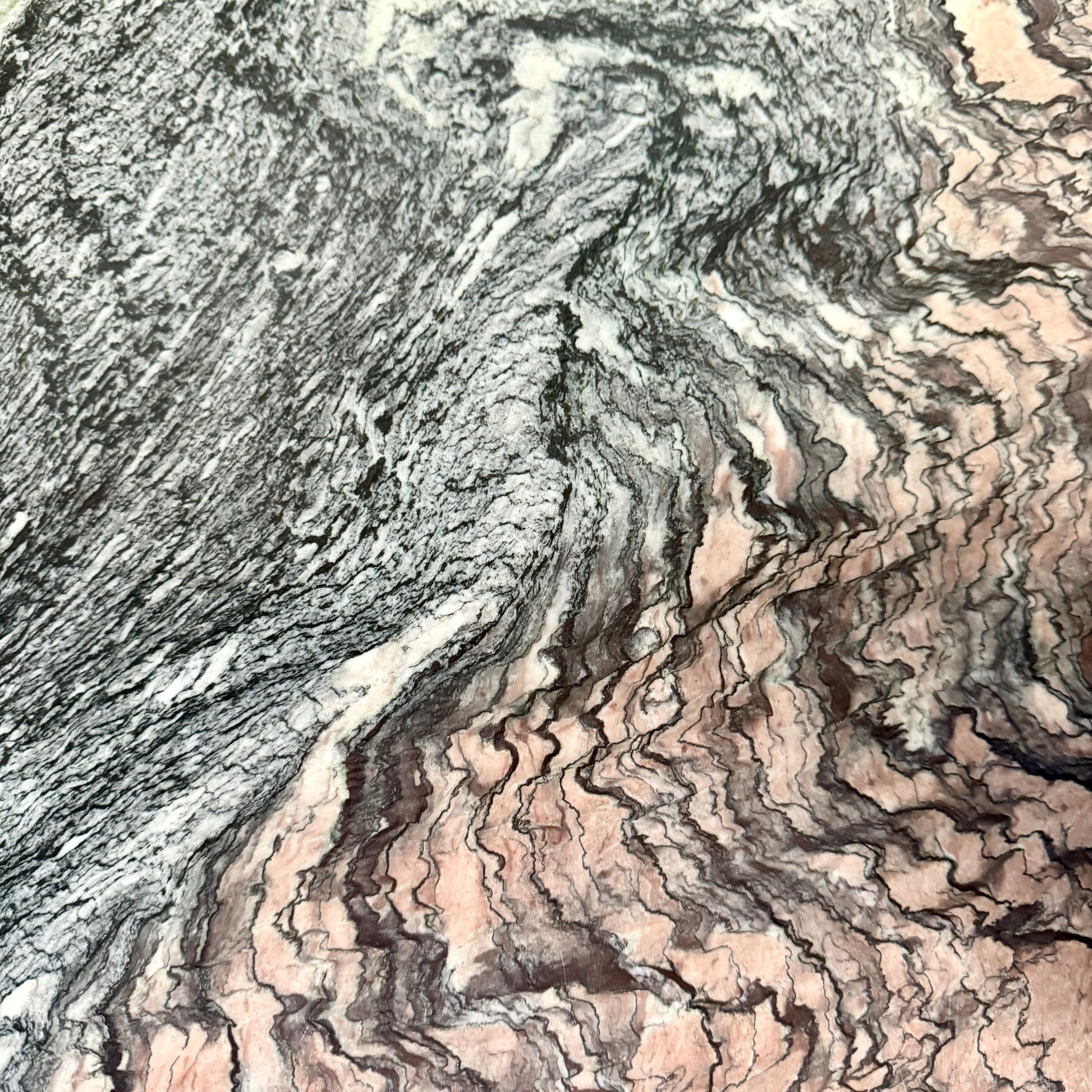 Mid-Century Cipollino Ondulato Marble Dining Table, Italy