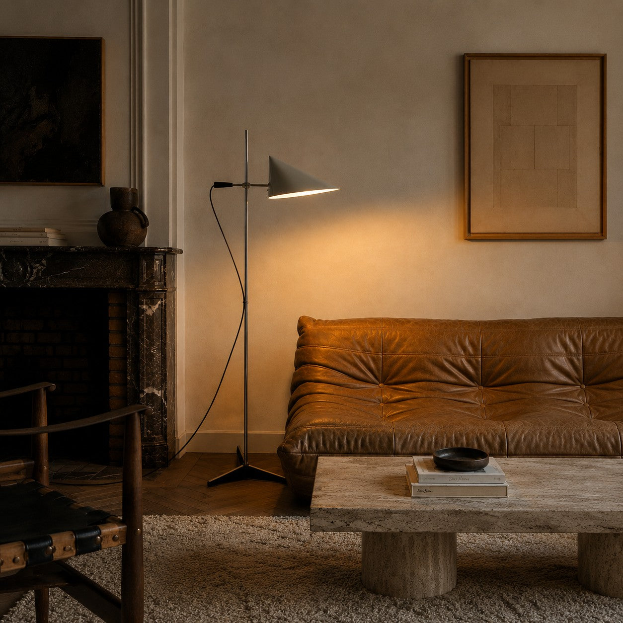 Lampadaire de style Mid-Century D-2003 par Jan Jaspers pour Raak Amsterdam, Pays-Bas 1950