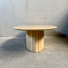 Load image into Gallery viewer, Mid-Century Oval Travertine Coffee Table, Italy 1970
